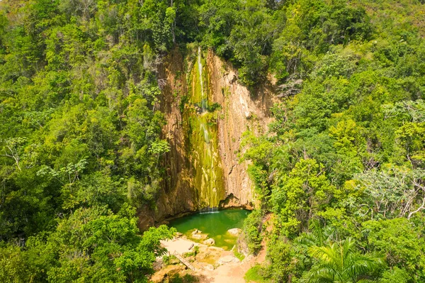 Vista aérea de la cascada de El Limón — Foto de Stock