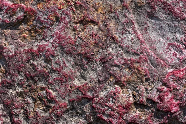 Natuurlijke Rode Steen Textuur Concept Abstract Achtergrond — Stockfoto