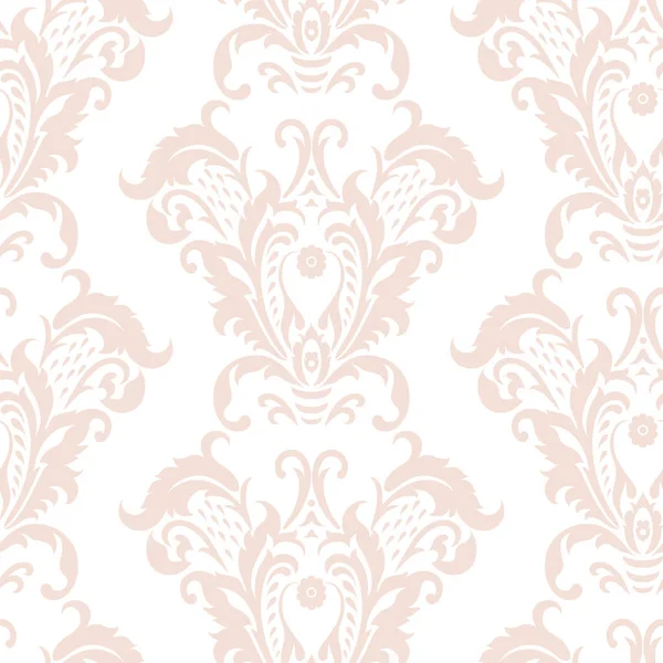 Patrón Floral Vintage Vectorial Adorno Floral Clásico Textura Floral Para — Vector de stock