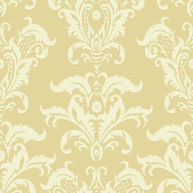 Çiçekli kumaş duvar kağıdı. Vintage vektörsüz desen