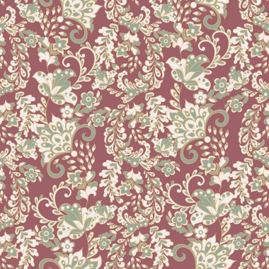 Çiçeksiz patten. Damask arkaplanı