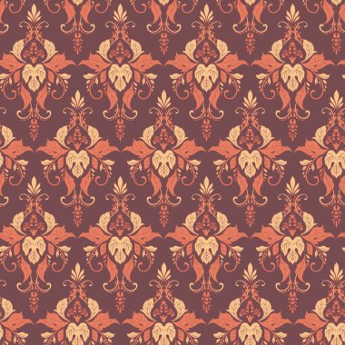 Kusursuz bir geçmiş. Vektör çiçek arkaplanı