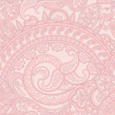 Kusursuz bir etnik geçmiş. Tekstil tasarımı için vektör arkaplanı