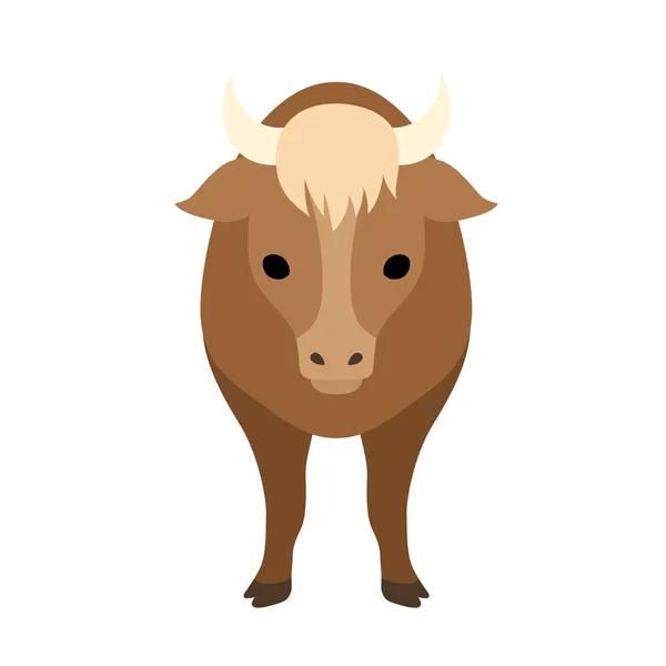 Ilustrace Prosté Krávy — Stockový vektor