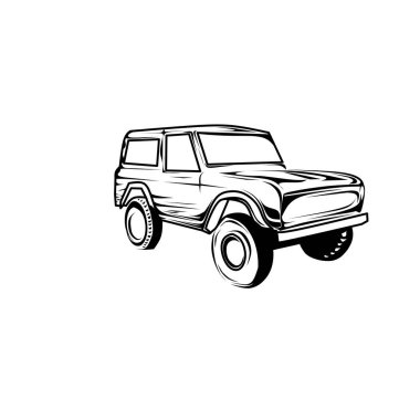 Off road vektör çizimi, posterler için uygun, off road dergileri, yarış tasarımı vs..