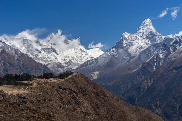 Himalaya Bergslandskap Everest Regionen Nepal Asien — Stockfoto
