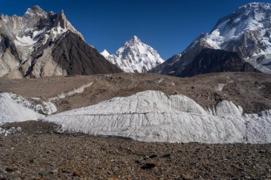 K2 dağ tepe ikinci dünya, Karakurum aralığında, Pakistan, Asya'nın en yüksek dağ tepe