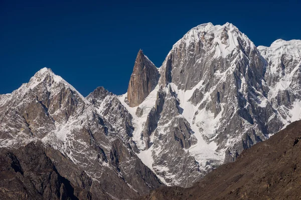 Damenfinger Und Ultar Sar Berggipfel Hunza Tal Pakistan Asien — Stockfoto