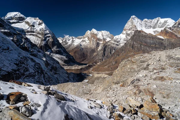 Himalayas Mounatin Landscape Mewra Pass Everest Region Nepal Asia — Stock Photo, Image