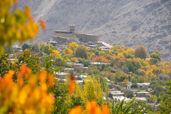 Altit Fort Hunza Tal Herbst Gilgit Baltistan Pakistan Asien — Stockfoto