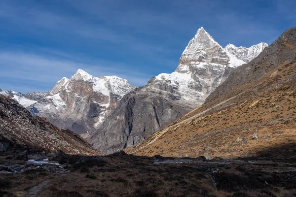 Peak Oder Kyashar Peak Mera Region Nepal Asien — Stockfoto