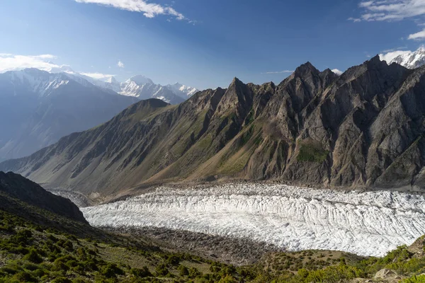 Passu Παγετώνα Θέα Από Patundas Οδοιπορικό Γκιλγκίτ Μπαλτιστάν Πακιστάν Ασία — Φωτογραφία Αρχείου