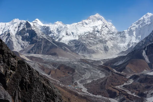 Makalu dağ tepe, beşinci dünyanın en yüksek dağ tepe Himalaya dağ, Nepal, Asya