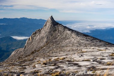 Güney tepe Kinabalu Dağı massif Sabah, Malezya, Asya