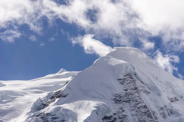 Mera Gipfel Höchster Trekkinggipfel Everest Oder Khumbu Region Himalaya Gebirge — Stockfoto