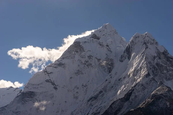 Ama Dablam mountain peak, beautiful peak in Everest region, Hima