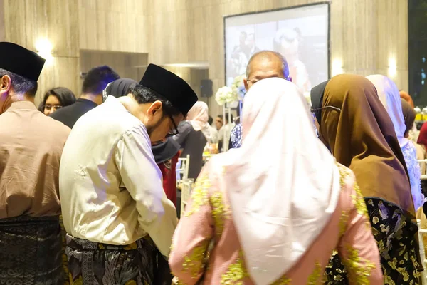 Kuala Lumpur July 2018 Cheerful Unidentify People Crowd Attending Celebrating — Stock Photo, Image