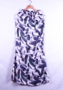 Beyaz izole yaz bluz.