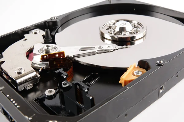 Hard Disk Drive Hdd Isolated White Stock Photo