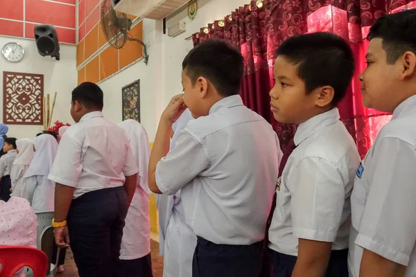 Kuala Lumpur Nov 2018 Nicht Identifizierte Schüler Und Eltern Während — Stockfoto