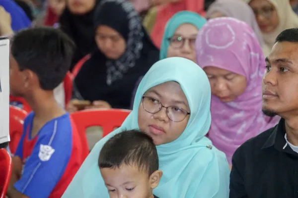 Kuala Lumpur Nov 2018 Oidentifierade Elever Och Föräldrar Året Slut — Stockfoto