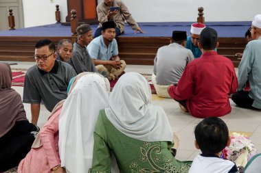 Kuala Lumpur, 7 Haziran 2019. Cami 'de Müslüman merasim töreni düzenlendi.