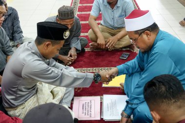 Kuala Lumpur, 7 Haziran 2019. Cami 'de Müslüman merasim töreni düzenlendi.