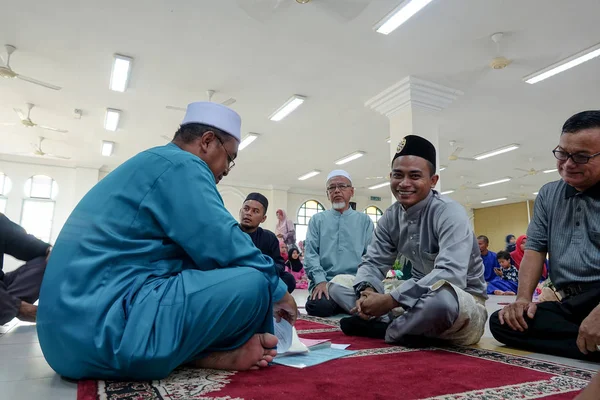 Kuala Lumpur Juni 2019 Muslimsk Högtidlighet Hölls Moskén — Stockfoto