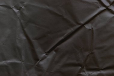 Siyah kağıt buruşuk doku arka plan, yaratıcı tasarım şablonları