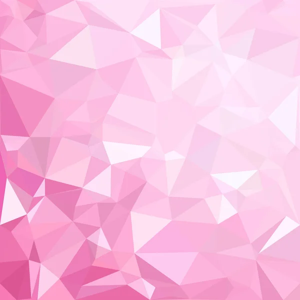 Rosa Polygonal Mosaik Bakgrund Creative Design Mallar — Stock vektor