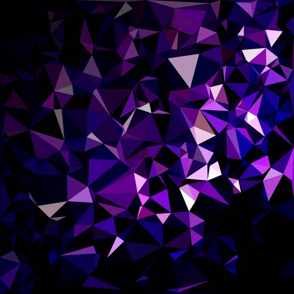 Fundo Mosaico Poligonal Roxo Modelos Design Criativo — Vetor de Stock