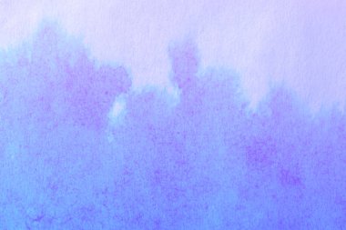 Soyut el boyası beyaz kağıt arkaplan üzerine mavi suluboya sıçrama, Yaratıcı Tasarım Şablonları