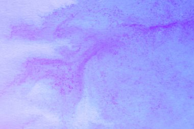 Soyut el boyası beyaz kağıt arkaplan üzerine mavi suluboya sıçrama, Yaratıcı Tasarım Şablonları