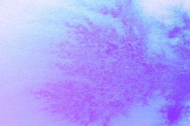 Soyut el boyası beyaz kağıt arkaplan üzerine mavi suluboya sıçrama, Yaratıcı Tasarım Şablonları