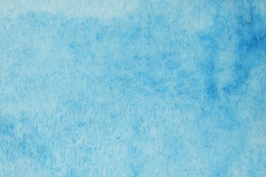 Soyut el boyası beyaz kağıt arkaplan üzerine mavi suluboya sıçrama, Yaratıcı Tasarım Şablonları