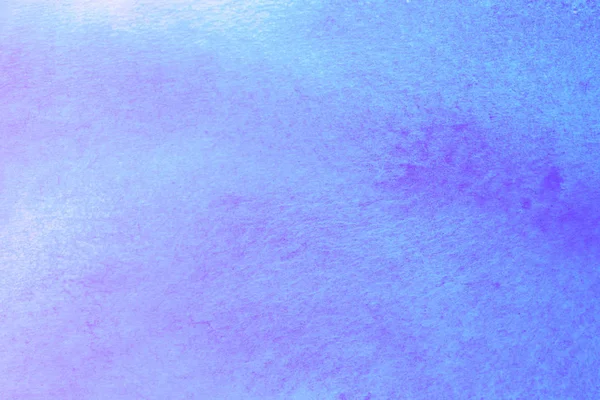 Aquarelle Bleue Peinte Main Abstraite Éclaboussure Sur Fond Papier Blanc — Photo