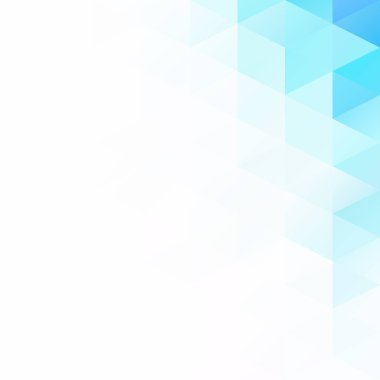 Mavi Izgara Mozaik Arkaplan, Yaratıcı Tasarım Şablonları