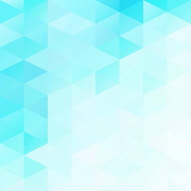 Mavi Izgara Mozaik Arkaplan, Yaratıcı Tasarım Şablonları