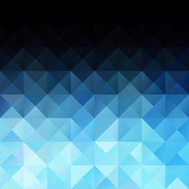 Mavi Izgara Mozaik Arkaplan, Yaratıcı Tasarım Şablonları