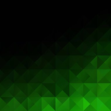 Yeşil Izgara Mozaik Arkaplan, Yaratıcı Tasarım Şablonları