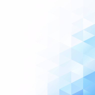 Mavi Izgara Mozaik Arkaplan, Yaratıcı Tasarım Şablonları