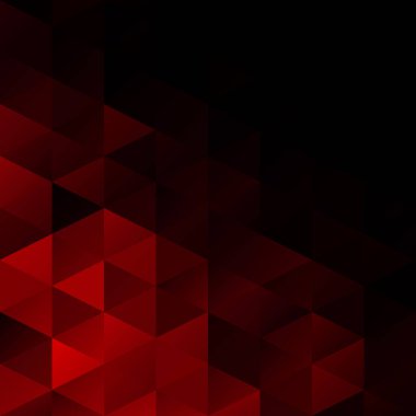 Kırmızı kılavuz Mozaik arka plan, yaratıcı tasarım şablonları