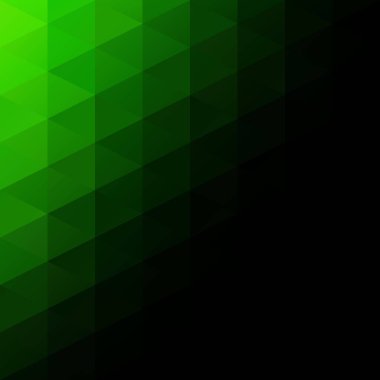 Yeşil Izgara Mozaik Arkaplan, Yaratıcı Tasarım Şablonları