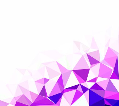 Mor Çokgen Mozaik Arkaplan, Yaratıcı Tasarım Şablonları