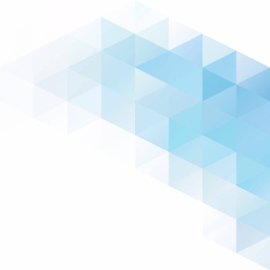 Mavi Izgara Mozaik Arkaplan, Yaratıcı Tasarım Şablonları