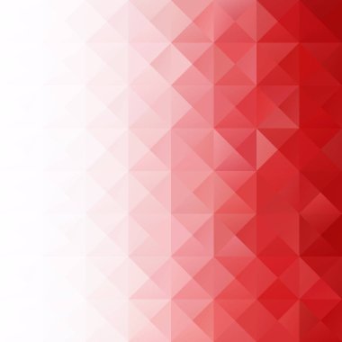 Kırmızı kılavuz Mozaik arka plan, yaratıcı tasarım şablonları