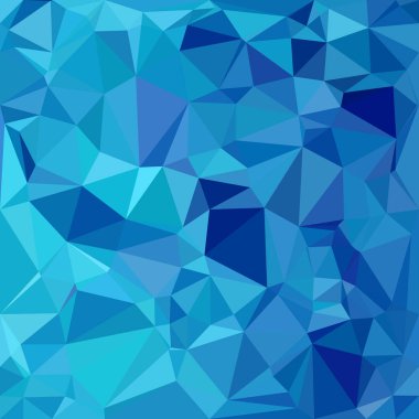 mavi çokgen mozaik arkaplan, yaratıcı tasarım şablonları