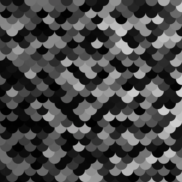 Patrón Azulejos Techo Negro Plantillas Diseño Creativo — Archivo Imágenes Vectoriales