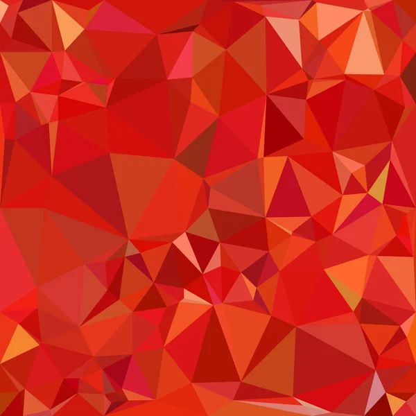 Fond Mosaïque Polygonale Rouge Modèles Conception Créative — Image vectorielle