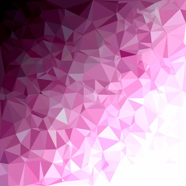 Fundo Mosaico Poligonal Roxo Modelos Design Criativo — Vetor de Stock